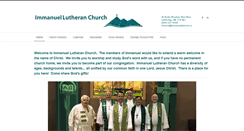 Desktop Screenshot of immanuellutheran.ca